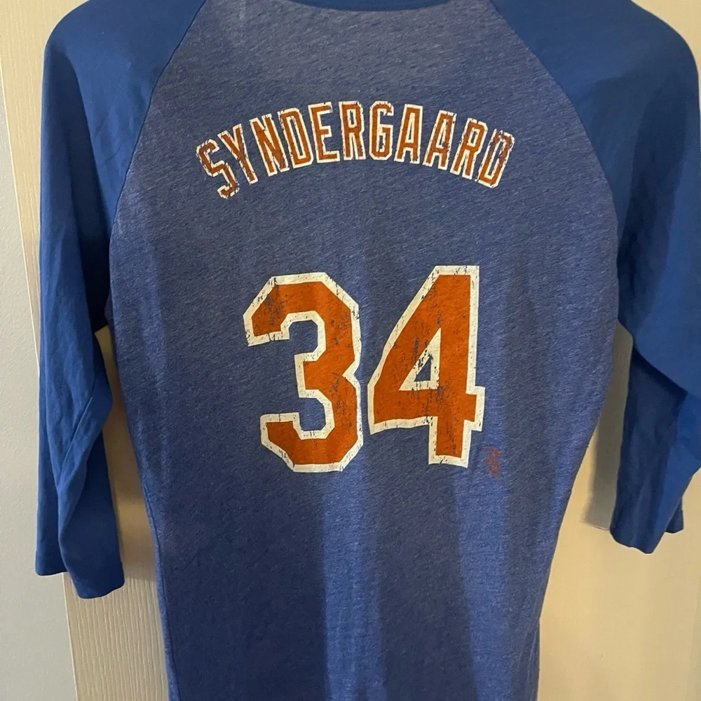 Blue Mets Women's Short Sleeve Tee - Picture 2 of 3